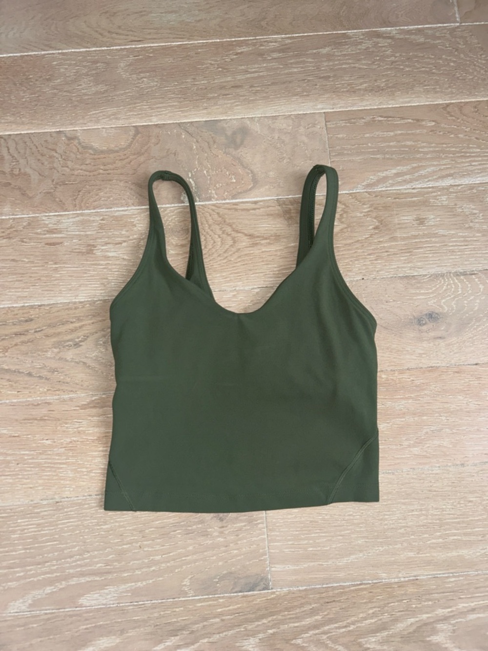 lululemon athletica Olive Green Align Tank